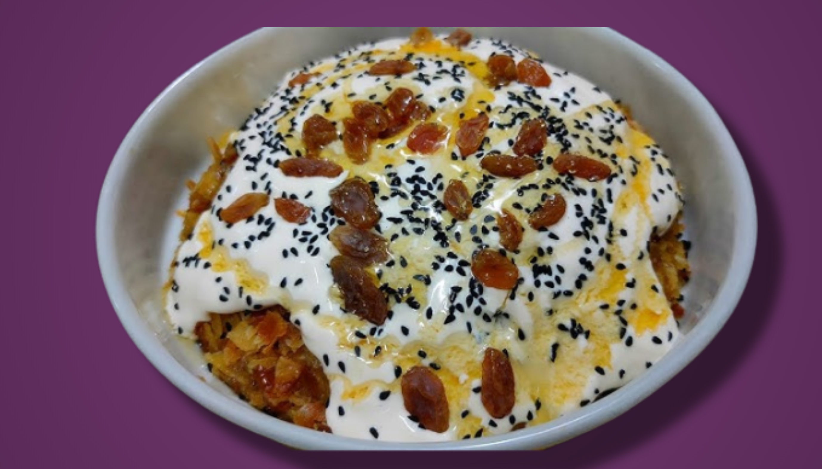 فتة قشطة وعسل